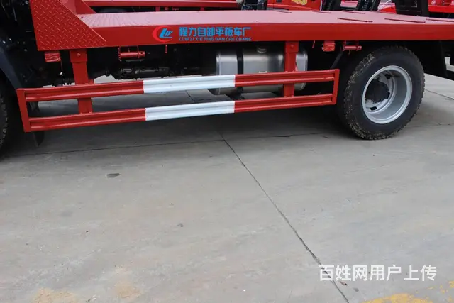 重汽豪曼单桥 拉120型135型挖机平板车 包送车 - 图片 12