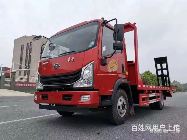 国六重汽蓝牌平板车 厂家地址 - 图片 4