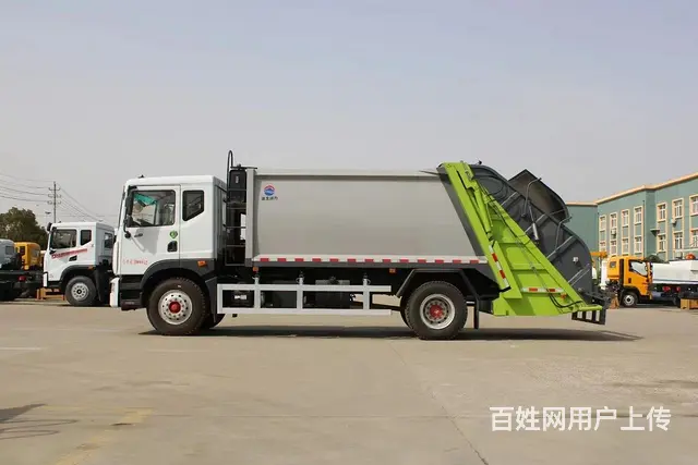 垃圾车-压缩垃圾车-环卫车 - 图片 3
