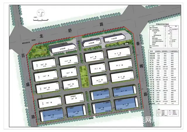 六安开发区新建220亩单层厂房园区出售 享受政府补贴 - 图片 1