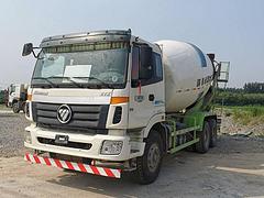 二手欧曼搅拌车 国五 后八轮搅拌车 大14方搅拌车
