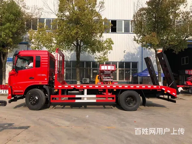 东风D3专底挖机平板车150挖掘机程力拖车多少钱 - 图片 4