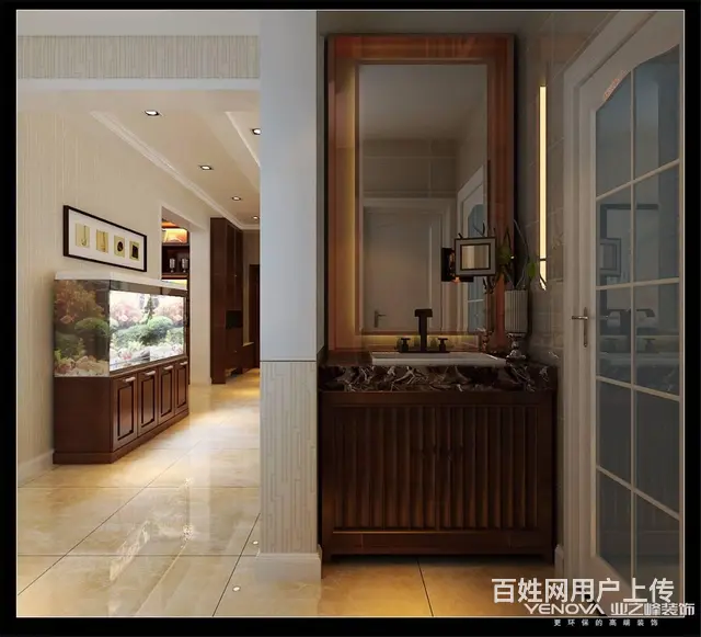 不一样的新中式，大通米兰花园150㎡三居设计！ - 图片 4