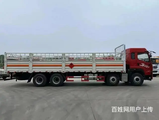 厂家直销解放前四后八9.6米气瓶车 现车低价处理 - 图片 10
