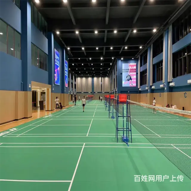 全国销售运动地板 篮球场羽毛球场舞蹈室地板PVC地 - 图片 1
