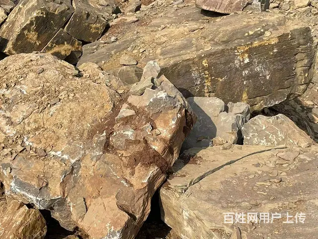 源头货源：黄色千层石景观石风景石假山石，量大从优 - 图片 1