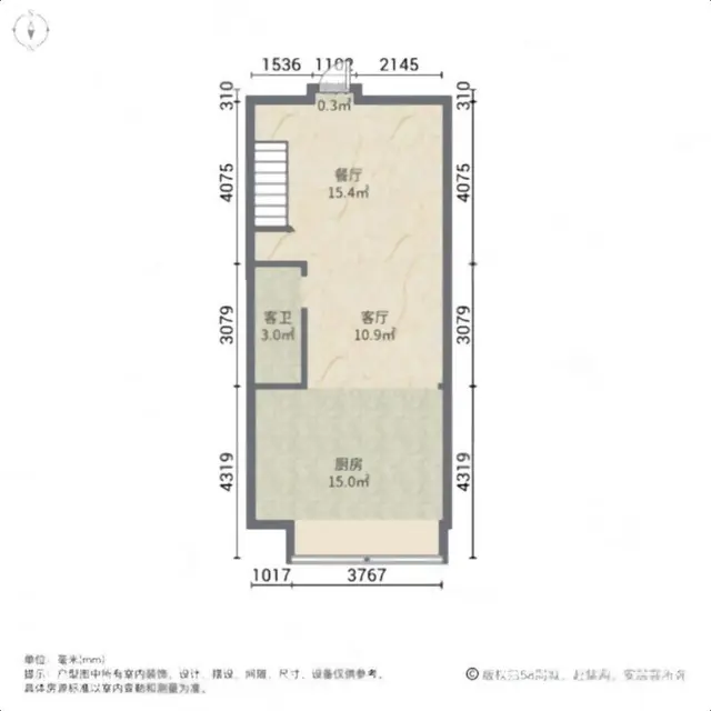 城南新旁复式公寓 朝南号楼层 采光充足通燃气民用水电 - 图片 11