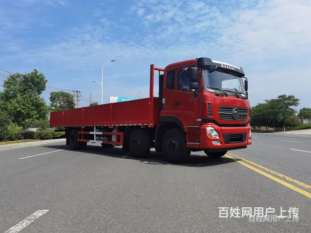 前四后四9.6米载货车 9米6平板 包上牌多少钱 - 图片 1