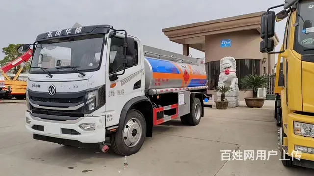 东风8吨油罐车加油车2023年3月福建牌照 - 图片 2