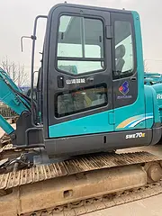 开春促销山河智能70二手挖掘机随时欢迎质询现场试车