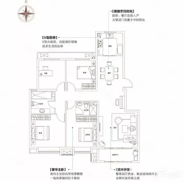 凤凰城11小高层6楼 双证4室带车位 121万 - 图片 10