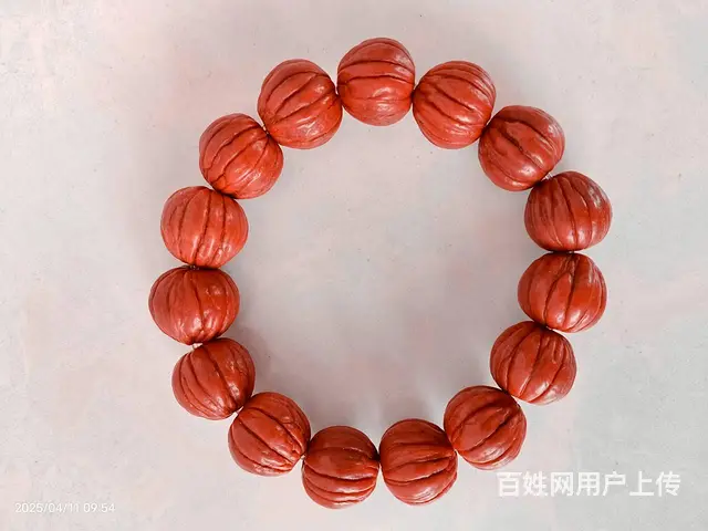 盘5年猴头佛珠手串 - 图片