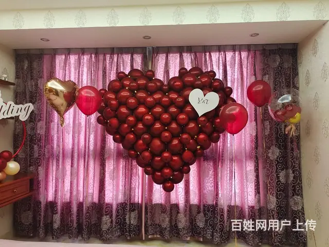 揭阳气球布置 订婚宴 完聘宴 婚房如何布置 - 图片 1