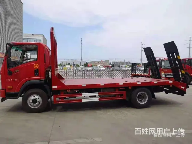 滨州成都大运前四后八平板运输车全国联保售后无忧 - 图片 2