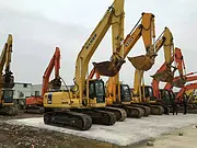 纯土方小松200-7 小松270 进口小松200