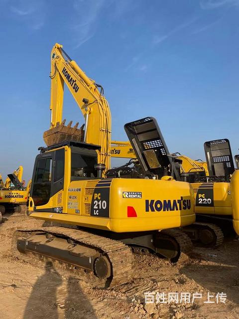 出售二手挖掘机进口小松210手续全质保两年全国包送的图片