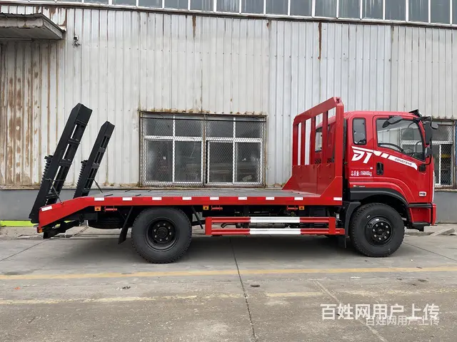 国六黄牌单桥平板运输车 可定制 - 图片 4