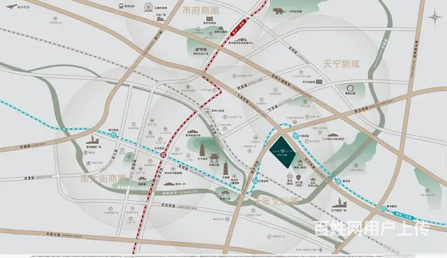 D铁口天宁红梅主芯保利天珺洋墅双公园火车站精装均26000起 - 图片 10