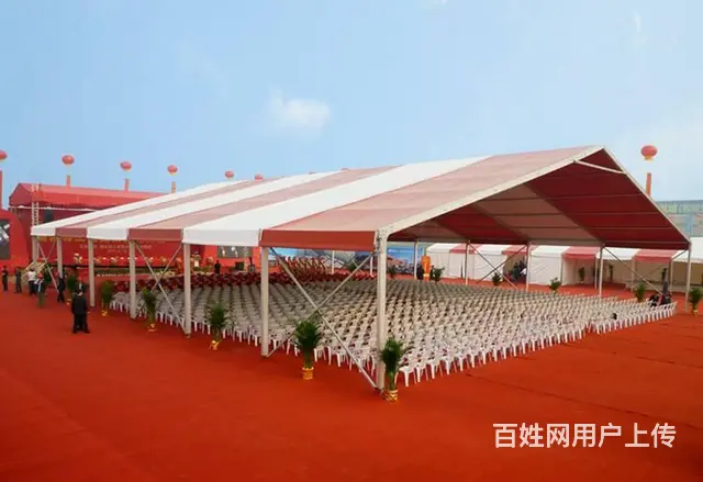 大型铝合金蓬房 工业篷房  物流临时存放仓库 - 图片 2