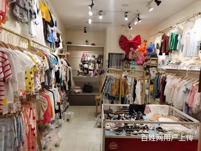(达州铺源网）西外罗浮广场负一楼30㎡童装店转让 - 图片 1