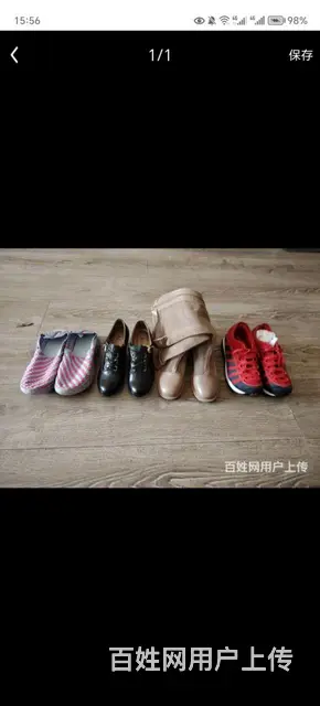 女式休闲鞋2双，皮鞋2双，38码 - 图片