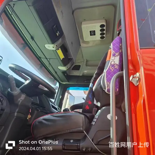 精品国六汕德卡6.8米冷藏车，司机便宜卖 - 图片 5