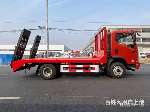 玉柴180马力大运单桥挖机平板车 厂家报价 - 图片 9