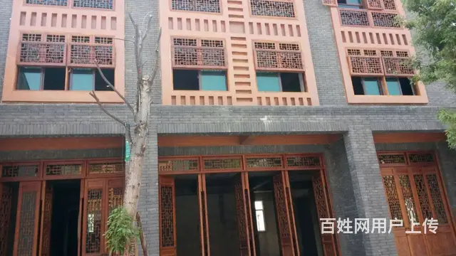 四川自贡中式实木花格实木雕花隔断中式木门 - 图片 6