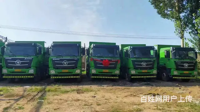 后5台汽贸扣押车【欧曼环保绿】19年8月 - 图片 4