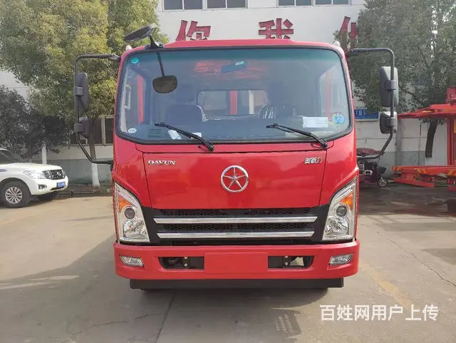 新款国六大运平板车价格 拖60-135挖掘机拖板车 - 图片 9