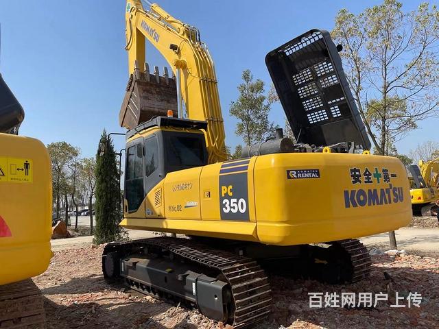 转让二手挖掘机进口小松350-7手续全质保两年包送的图片