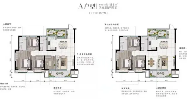宏程活力城 顶账房一套便宜10万 毛坯房三室四室 - 图片