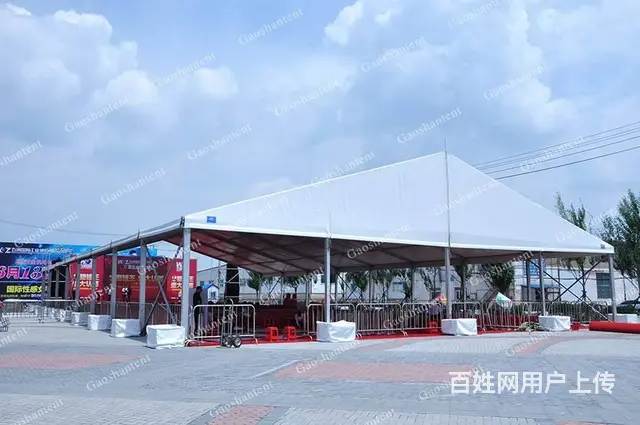 铝合金篷房搭建 户外婚礼帐篷 节庆活动大棚租赁销售 - 图片 2