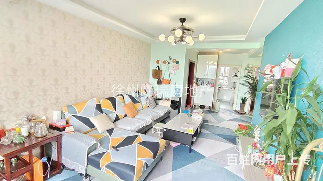 府厚名门 精装两室 紧邻区政府 家具家电齐全 带暖气随时看房 - 图片 1