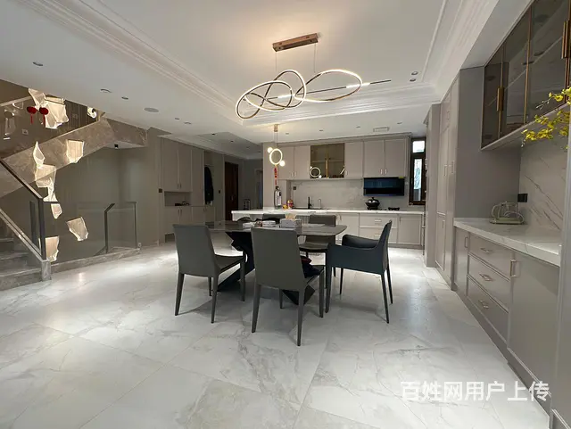 新上外滩首 府下叠挑空客厅现代轻奢豪装没咋住带花园，双车位 - 图片 2