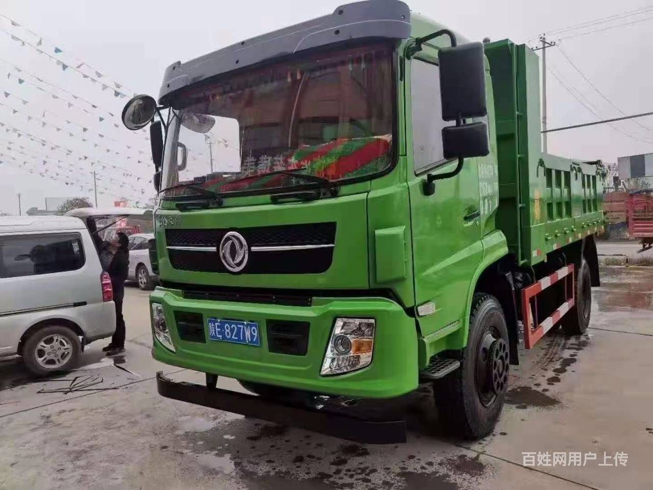 国五新车东风天锦185蓝牌车 10月刚上牌