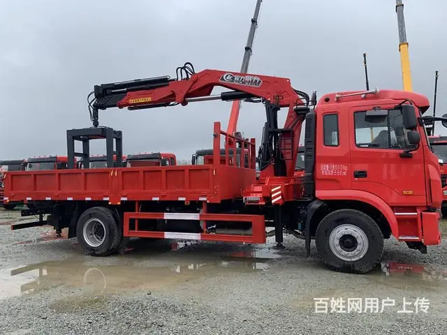 莱芜 江淮单桥 8吨随车吊多少钱 折臂吊带夹具 - 图片 6