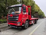 佛山东风前四后四拖车 拖150挖机上高速不超拖板车全国送货上
