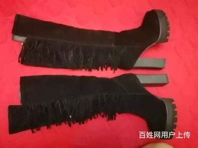 全新全牛皮高跟女靴白菜价出售 - 图片 6