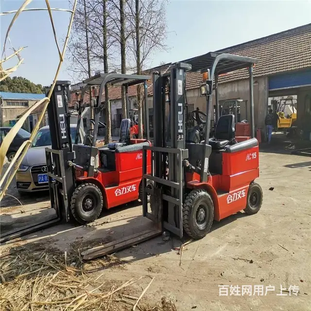 本地二手叉车，2吨交流电瓶叉车 仓储叉车出售 - 图片 1