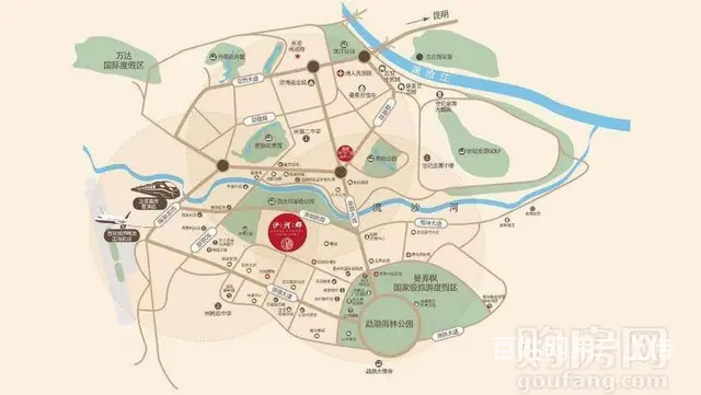 公园里沙河郡 4室2厅 毛坯 - 图片 5