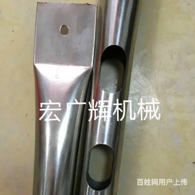 U型槽铝型材冲孔印花印字方管圆管冲弧机厂家 - 图片 5