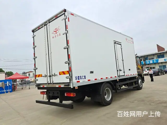工厂出售福田奥铃5.3米 国六 冷藏车 多少钱 - 图片 6