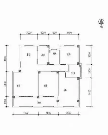 五号井花园C区,1000每月,三室精装修,配套齐全,拎包即住 - 图片 11