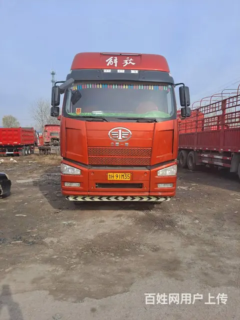 转让二手9.6米高栏载货车 420马力 前四后八 - 图片 2