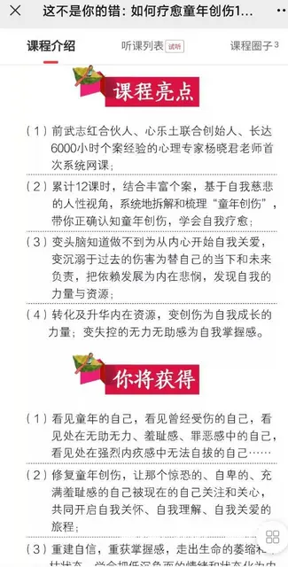 开森心理 杨晓君 这不是你的错：如何疗愈童年创伤 - 图片