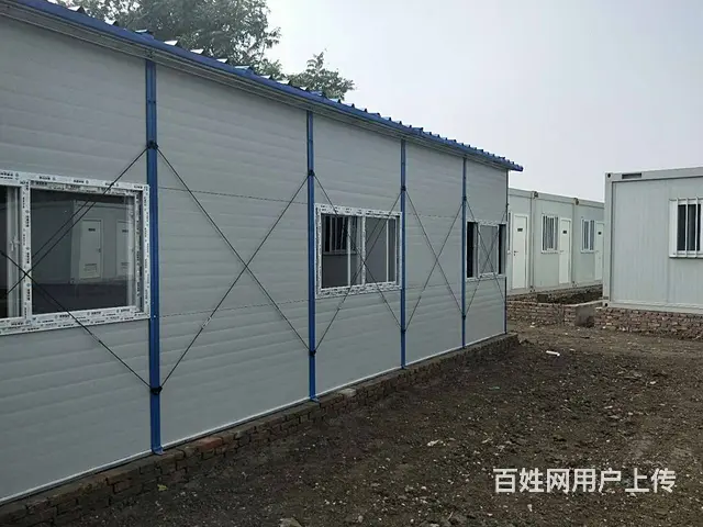 左云旧活动房批发 搭建岩棉板大同二手彩钢房 - 图片 5