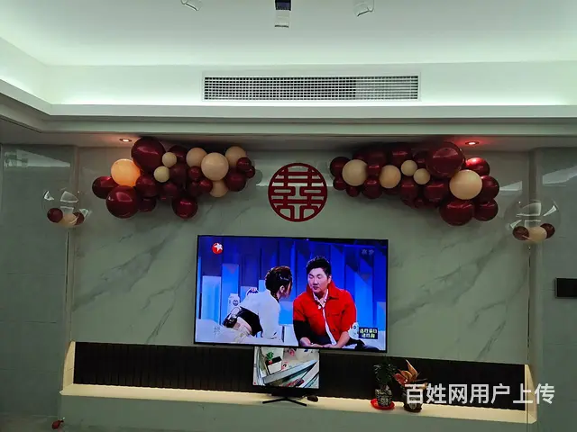 揭阳婚房布置 婚房装扮 普宁气球布置婚房 - 图片 5