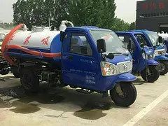 小型三轮吸粪车二手真空吸粪车洒水车改装厂家