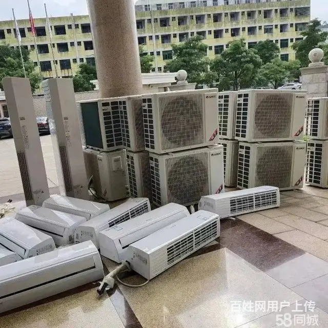 绍兴市回收中央空调、厂房。工地。商场大批量旧空调 - 图片 4